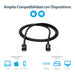 EAN 0065030864077 - StarTech.com TBLT3MM1M cable Thunderbolt 20 Gbit/s Negro imagen 10