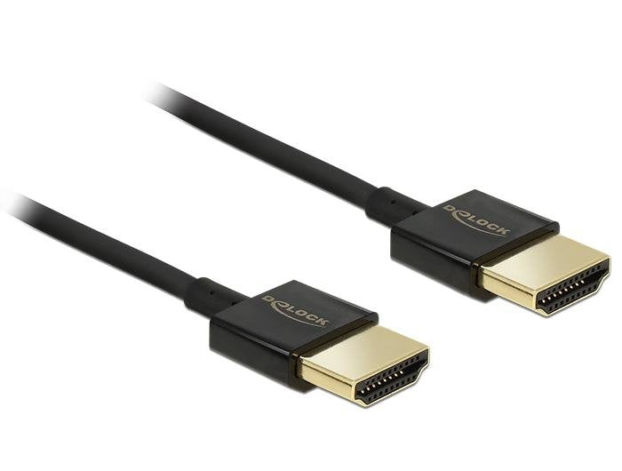 EAN 4043619847747 - DeLOCK HDMI/HDMI, 3 m cable HDMI HDMI tipo A (Estándar) Negro imagen 1