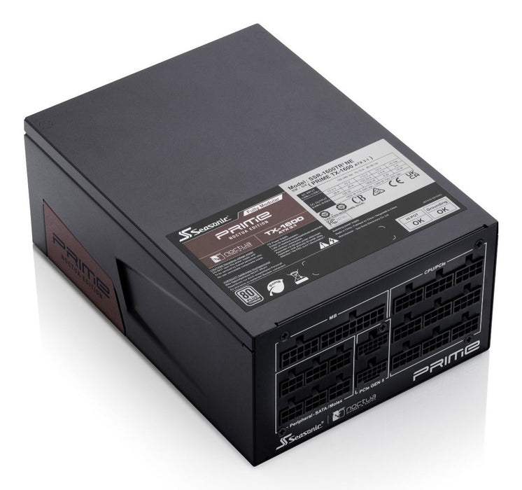 EAN 9010018900248 - Seasonic Prime TX-1600 Noctua Edition unidad de fuente de alimentación 1600 W 24-pin ATX ATX Negro imagen 2