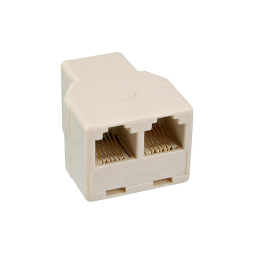 EAN 4043718080823 - InLine 69999B cambiador de género para cable RJ12 female 2 x RJ12 Blanco imagen 1