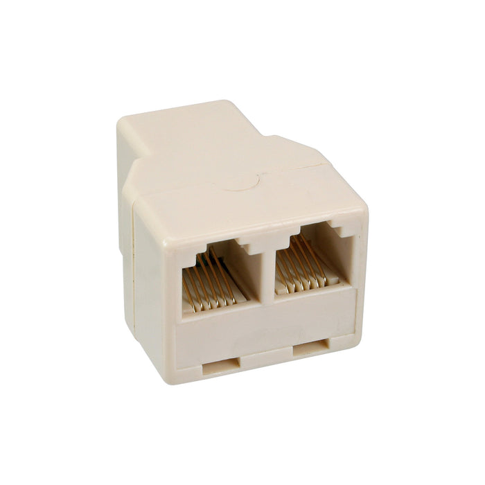 EAN 4043718080823 - InLine 69999B cambiador de género para cable RJ12 female 2 x RJ12 Blanco imagen 1