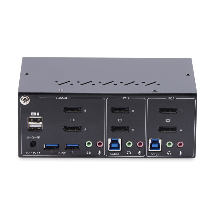 EAN 0065030899505 - StarTech.com P2DD46A2-KVM-SWITCH interruptor KVM Negro imagen 4