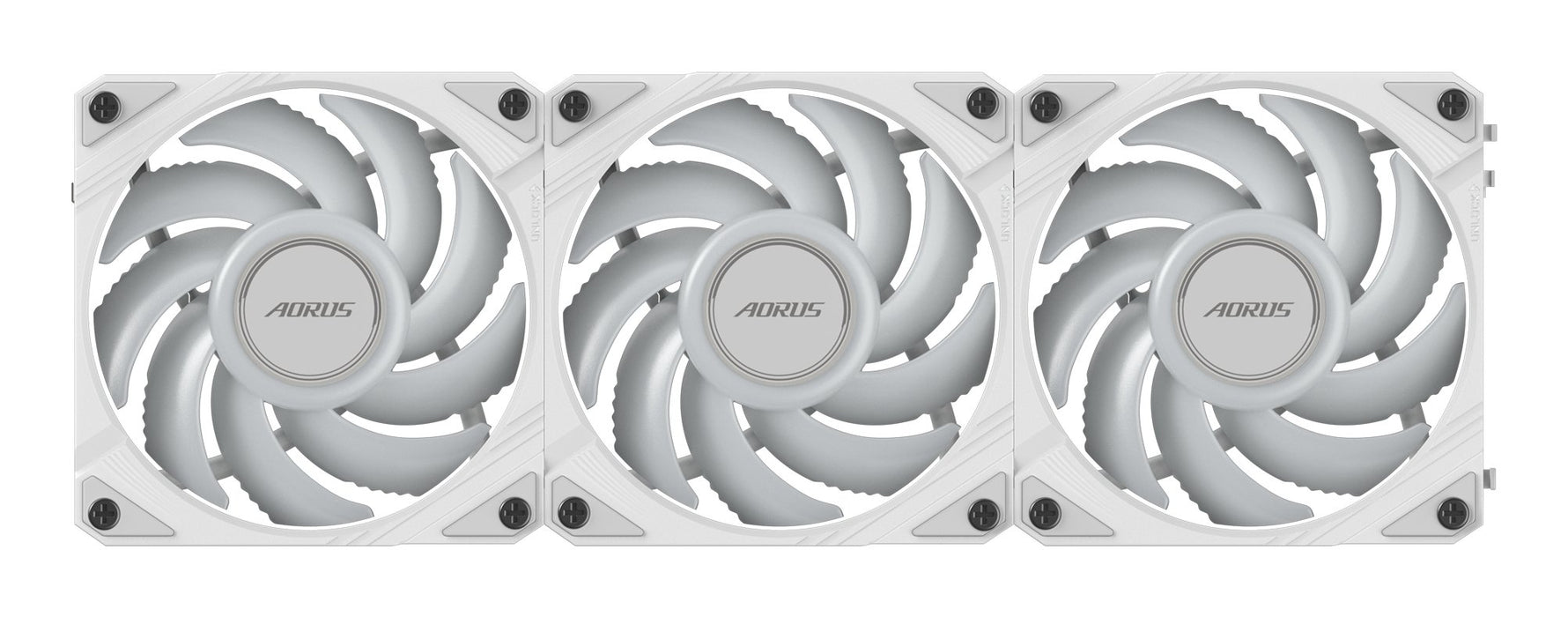 EAN 4719331555214 - GIGABYTE AORUS EZ CHAIN FAN 120 ICE Placa base Ventilador 12 cm Blanco 1 pieza(s) imagen 6