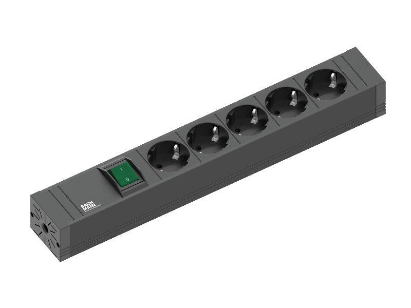 EAN 4016514073054 - Bachmann 420.0013 base múltiple 2 m 5 salidas AC Interior Negro imagen 1