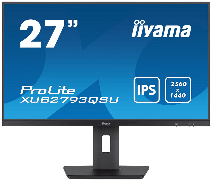 EAN 4948570124657 - iiyama XUB2793QSU-B7 pantalla para PC 68,6 cm (27") 2560 x 1140 Pixeles Wide Quad HD LED Negro imagen 1