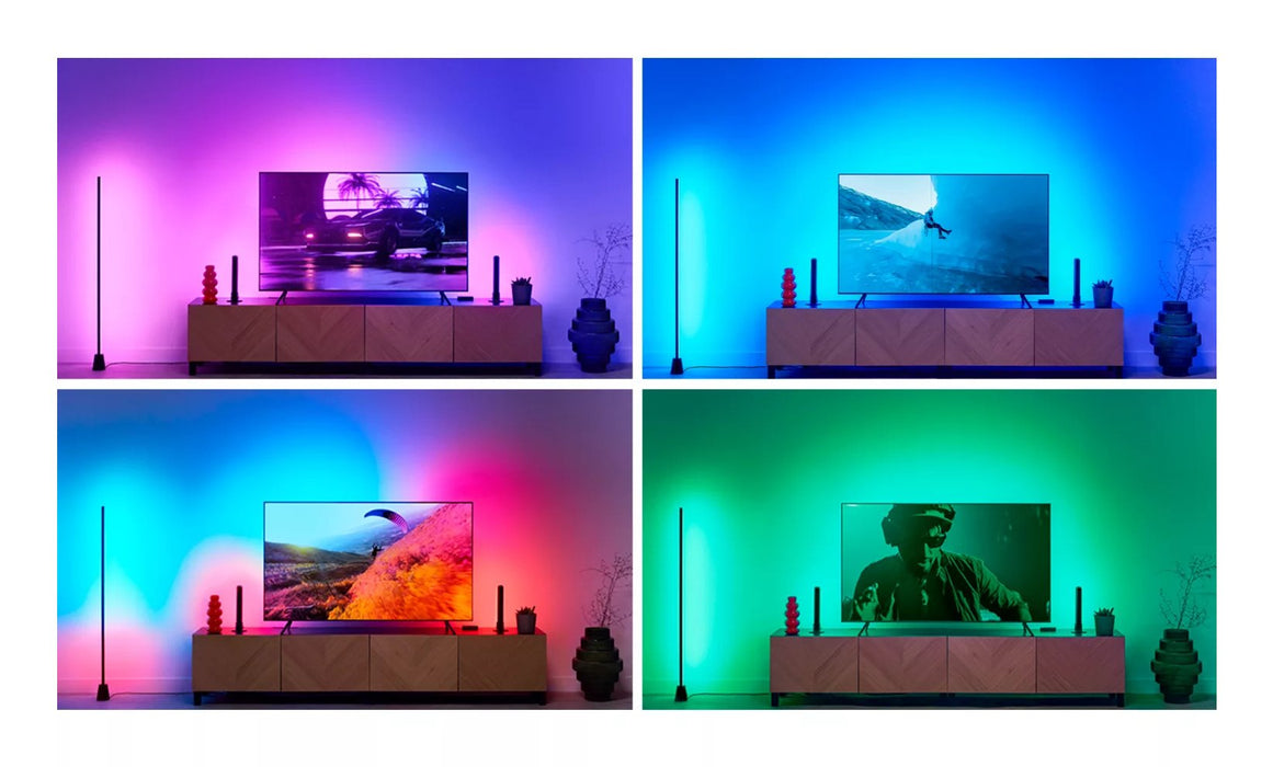 EAN 8720169078604 - WiZ 00231872 Iluminación ambiental para pantalla plana Kit de iluminación ambiental 165,1 cm (65") imagen 5