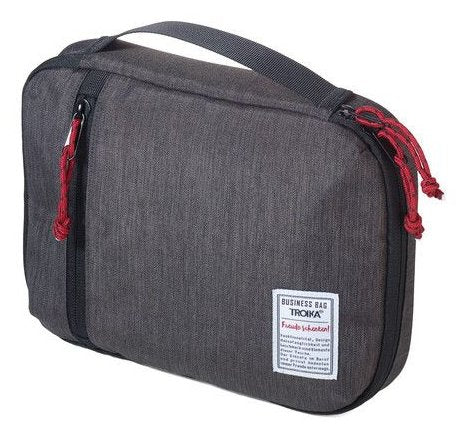 EAN 4024023021916 - TROIKA BUSINESS TECH POUCH organizador personal Poliéster Negro, Gris imagen 1