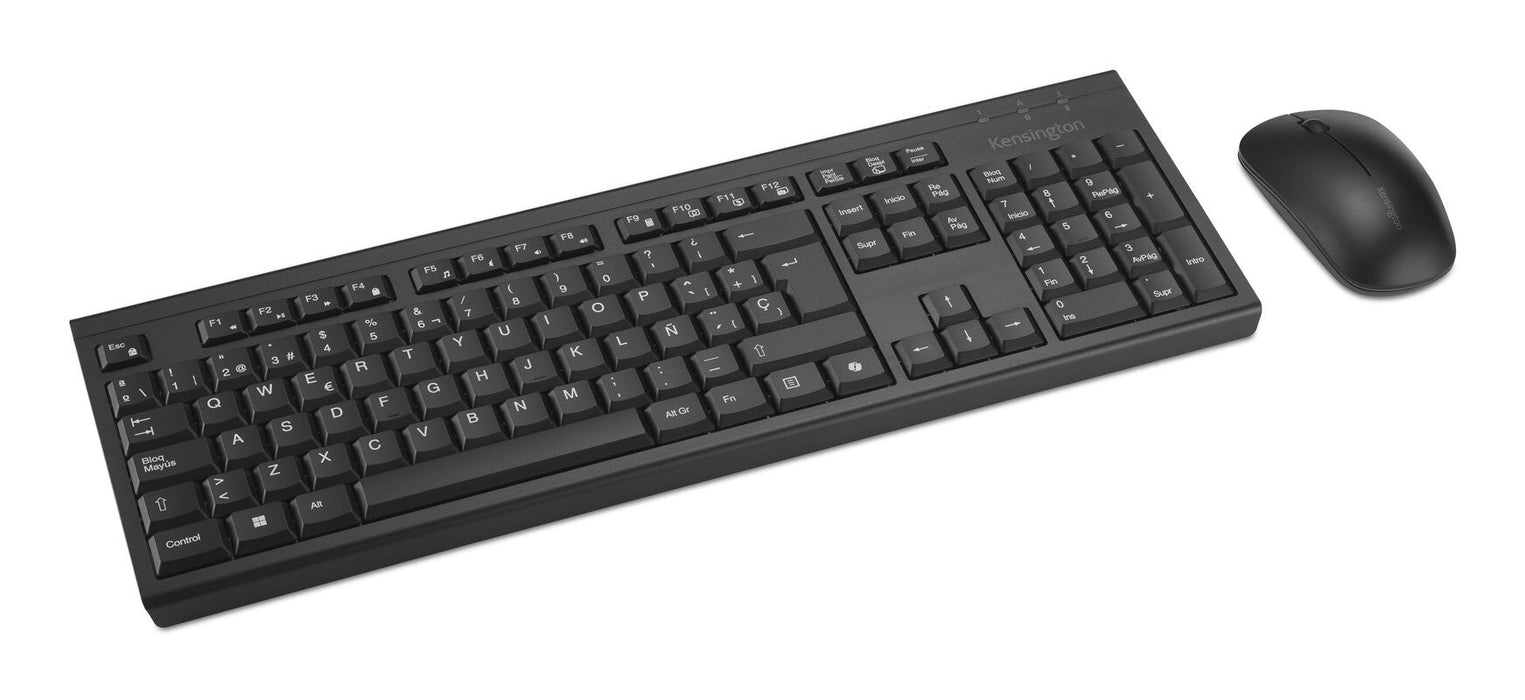 EAN 5028252644914 - Kensington KM270 EQ teclado Ratón incluido Oficina RF Wireless + Bluetooth QWERTY Español Negro imagen 1