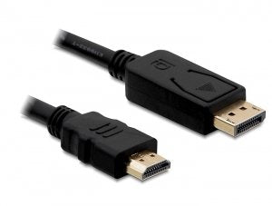 EAN 4043619825875 - DeLOCK Cable Displayport > HDMI m/m 2m Negro imagen 1