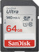 EAN 0619659200176 - SanDisk Ultra 64 GB SDXC UHS-I Clase 10 imagen 1