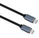 EAN 4005938043194 - Helos 304319 cable USB USB 3.2 Gen 2 (3.1 Gen 2) 2 m USB C Negro, Gris imagen 1
