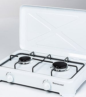 EAN 5902230901391 - Ravanson K-02T hobs Blanco Encimera Encimera de gas 2 zona(s) imagen 2