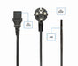 EAN 8716309026758 - Gembird PC-186-VDE-10M cable de transmisión Negro CEE7/4 C14 acoplador imagen 6