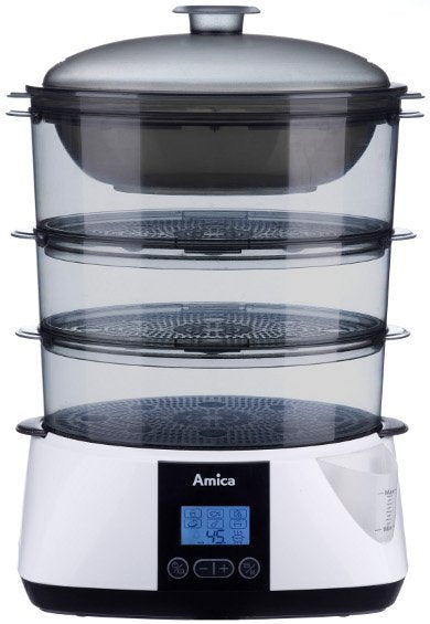 EAN 5906006900731 - Amica PT 3011 vaporizador 3 cesta(s) Encimera 900 W Blanco imagen 1