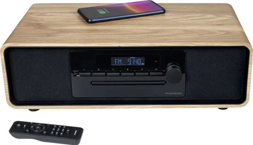 EAN 3499550388657 - Thomson MIC300IBT sistema de audio para el hogar Microcadena de música para uso doméstico 10 W Negro, Mad imagen 1