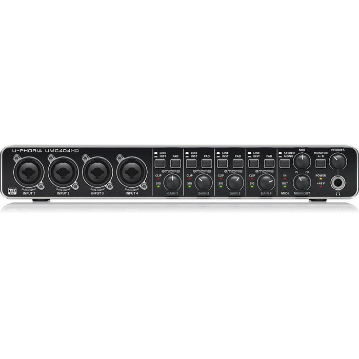 Behringer Umc404hd Interfaz De Grabación De Audio