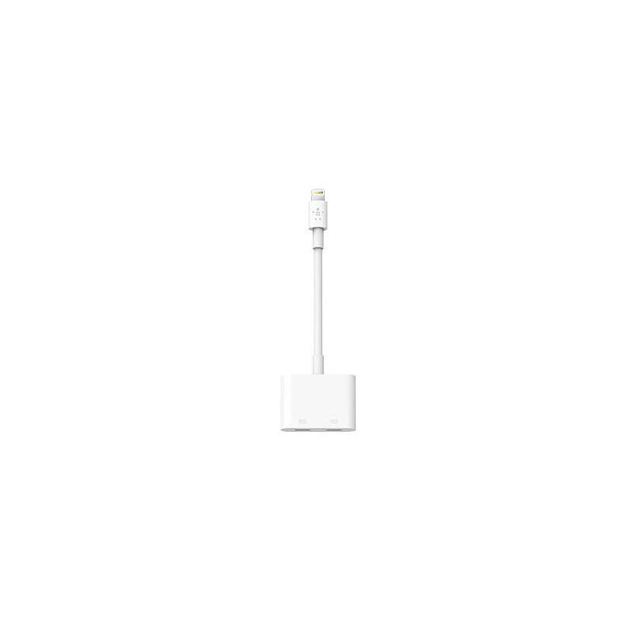 Belkin Adaptador De Audio + Carga Lightning Rockstar