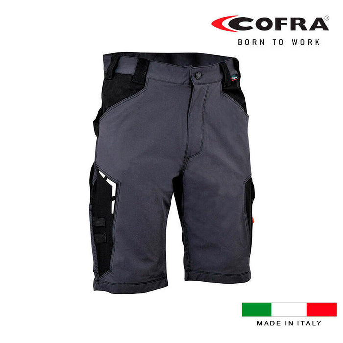 Bermuda Bortan Gris Oscuro Negro Cofra Talla 44