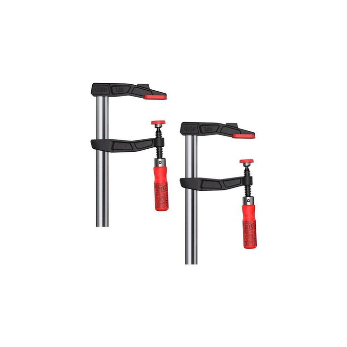 Bessey Juego De Aniversario 2x Abrazadera De Hierro Fundido Maleable Tga25set-135 Negro/Rojo, 250 / 120, Edición Especial Limitada Tg25set-135