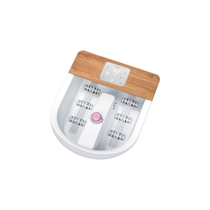 Beurer Bañera De Hidromasaje Para Pies Fb 65 Blanco/Madera 63231