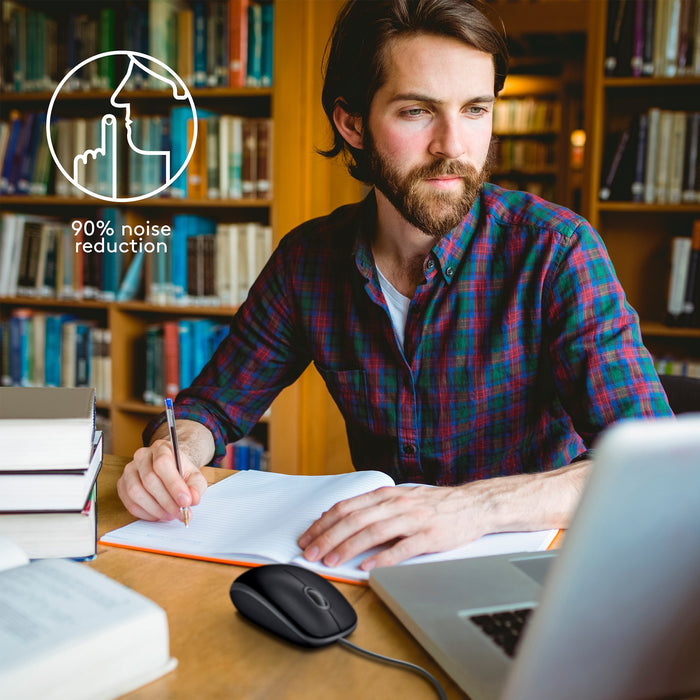 EAN 5099206080539 - Logitech B110 Silent ratón Oficina Ambidextro USB tipo A Óptico 1000 DPI imagen 2