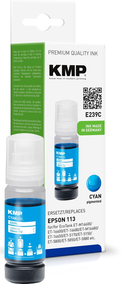 EAN 4011324374452 - KMP 1655,0003 cartucho de tinta 1 pieza(s) Compatible Cian imagen 1