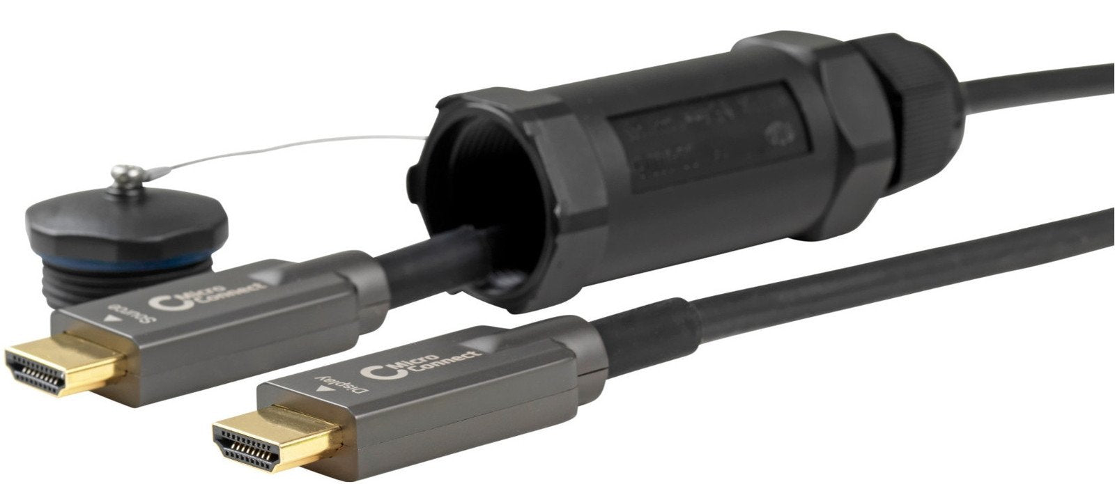 EAN 5706998942104 - Microconnect HDM191950V2.0AOP cable HDMI 50 m HDMI tipo A (Estándar) Negro imagen 1