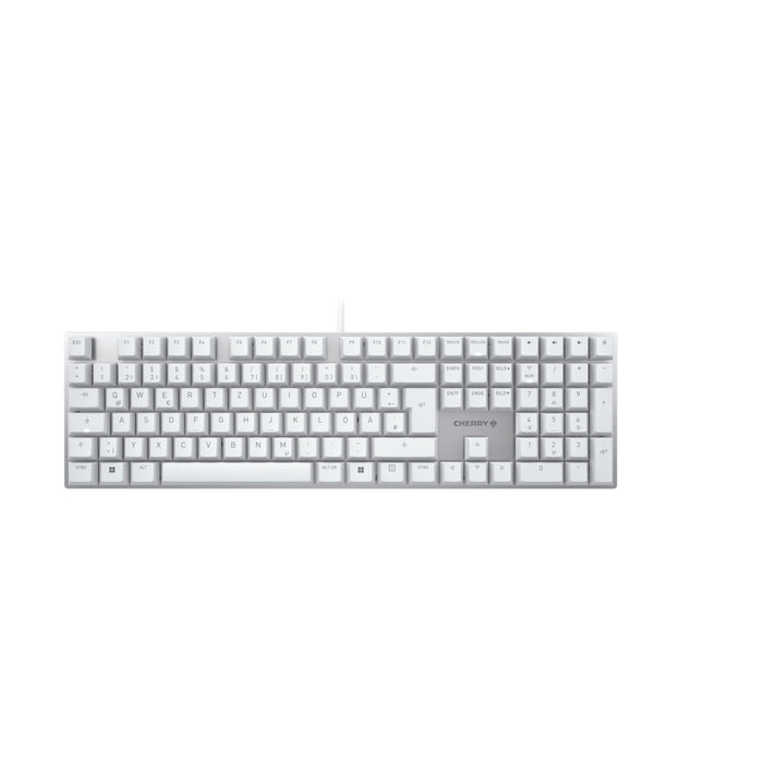 EAN 4025112111051 - CHERRY KC 200 MX teclado Universal USB QWERTZ Alemán Plata, Blanco imagen 1