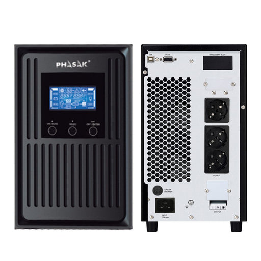 EAN 5605922004959 - Phasak PH 8030 sistema de alimentación ininterrumpida (UPS) Doble conversión (en línea) 3 kVA 2700 W 3 sa imagen 2