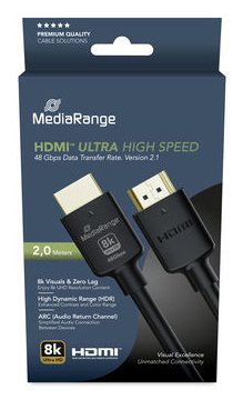 EAN 4260664876168 - MediaRange MRCS220 cable HDMI 2 m HDMI tipo A (Estándar) Negro imagen 1