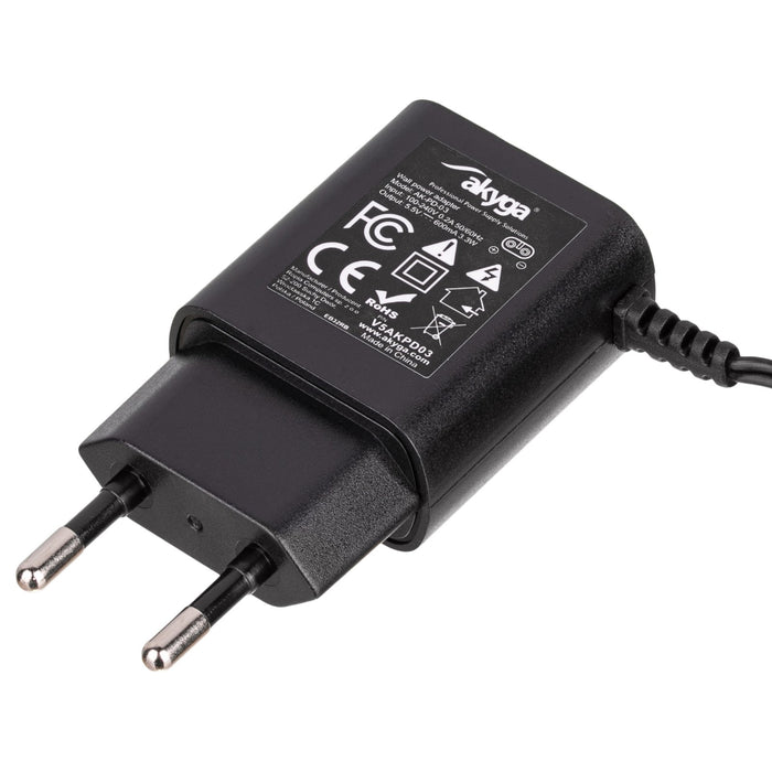 EAN 5901720136459 - Akyga AK-PD-03 adaptador e inversor de corriente Interior 3,3 W Negro imagen 2