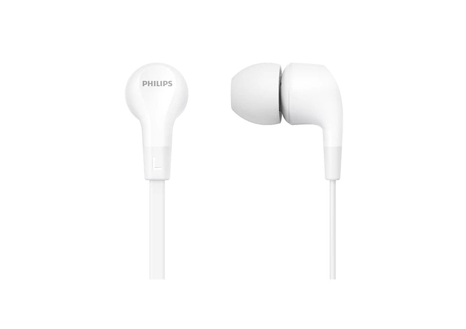 EAN 4895229110397 - Philips TAE1105WT/00 auricular y casco Auriculares Alámbrico Dentro de oído Música Blanco imagen 2