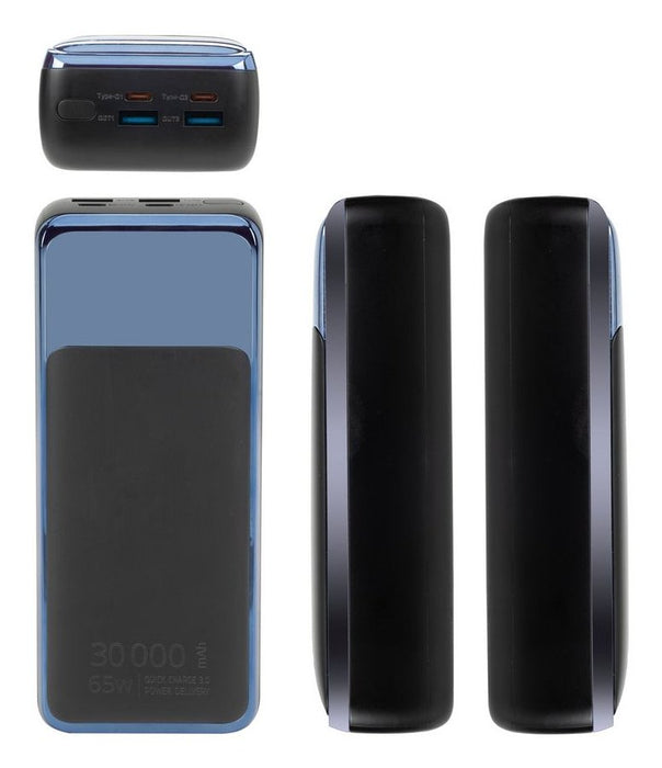 EAN 4260709011974 - Rivacase VA1080 batería externa Polímero de litio 30000 mAh Negro, Azul imagen 5