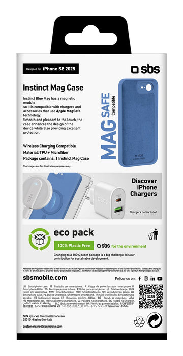 EAN 8018417499678 - SBS TEINSTMAGIPSE25B funda para teléfono móvil 15,5 cm (6.1") Azul imagen 3