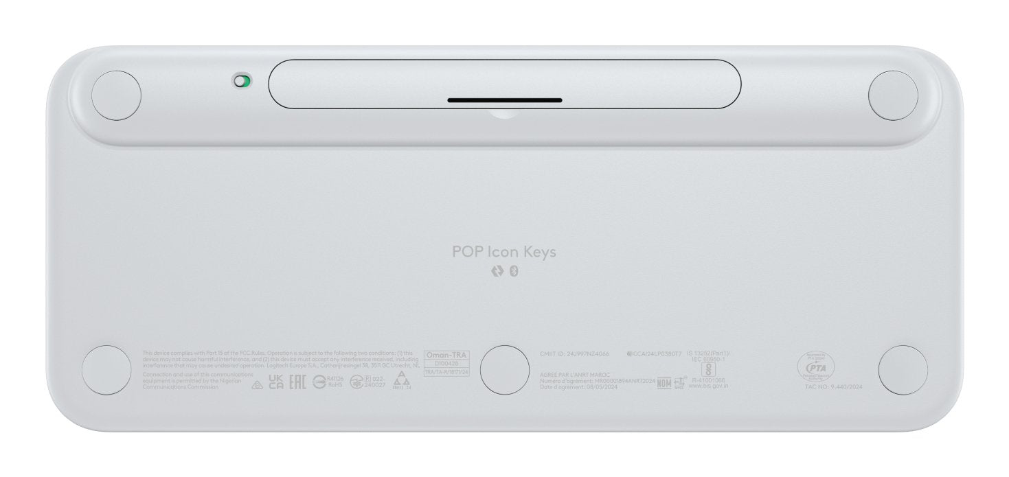 EAN 5099206127579 - Logitech 920-013072 teclado Universal Bluetooth QWERTY Internacional de EE.UU. Naranja, Blanco imagen 5