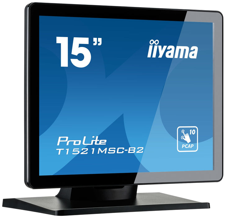 EAN 4948570120642 - iiyama ProLite T1521MSC-B2 pantalla para PC 38,1 cm (15") 1024 x 768 Pixeles XGA LED Pantalla táctil Mesa imagen 5