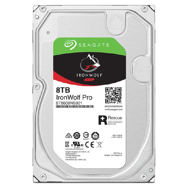 EAN 5415247303817 - Seagate IronWolf Pro ST8000NT001 disco duro interno 8 TB 7200 RPM 256 MB 3.5" Serial ATA III imagen 4