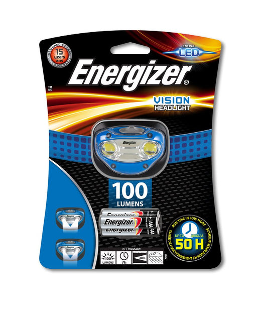 EAN 7638900270228 - Energizer Vision Negro, Azul, Transparente Linterna con cinta para cabeza LED imagen 1