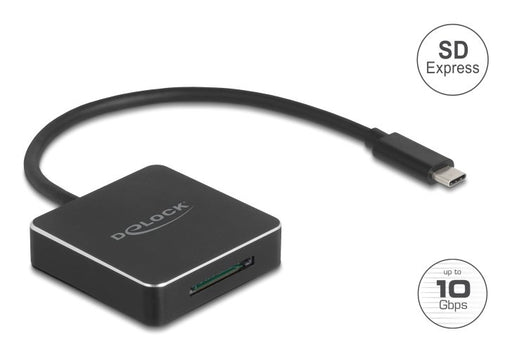 EAN 4043619910199 - DeLOCK 91019 lector de tarjeta USB 3.1 (Gen 2) Type C Negro imagen 1