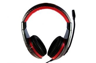 EAN 5906453135748 - Media-Tech MT3574 auricular y casco Auriculares Alámbrico Diadema Juego Negro, Rojo imagen 2