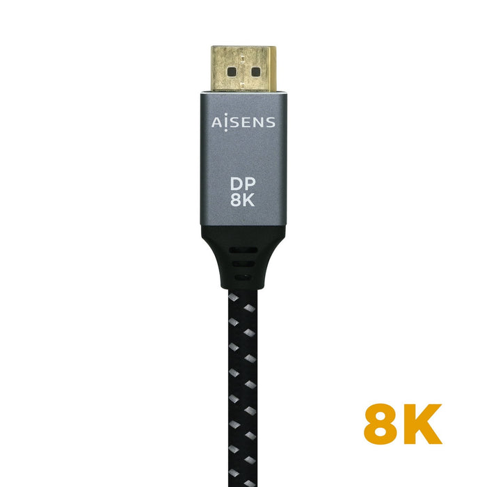EAN 8436574704723 - AISENS A149-0436 cable DisplayPort 1,5 m Negro, Gris imagen 3