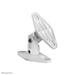 EAN 8717371441104 - Neomounts SPEAKER-W100 soporte de altavoz Techo, Pared Plástico Negro imagen 6