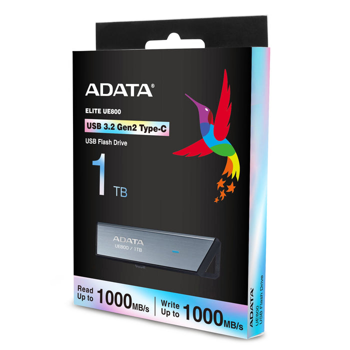 EAN 0842243027303 - ADATA UE800 unidad flash USB 1 TB USB Tipo C 3.2 Gen 2 (3.1 Gen 2) Plata imagen 5