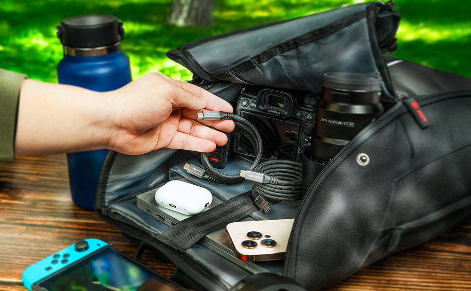 EAN 4711658150271 - ADATA CACCU3-100W-100AN-BK cable USB USB 3.2 Gen 2 (3.1 Gen 2) 1 m USB C Negro imagen 12