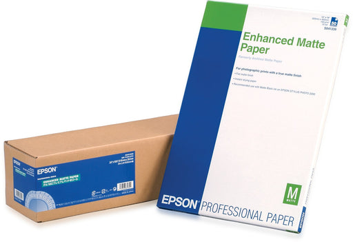 EAN 0010343839342 - Epson Enhanced Paper, 24" x 30.5 m, 189g/m² formato grande Mate imagen 1