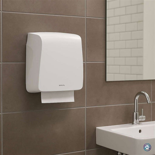 EAN 4002390095655 - MAUL 9532002 dispensador de toallas de papel Dispensador de toallas de papel en hojas Blanco imagen 2