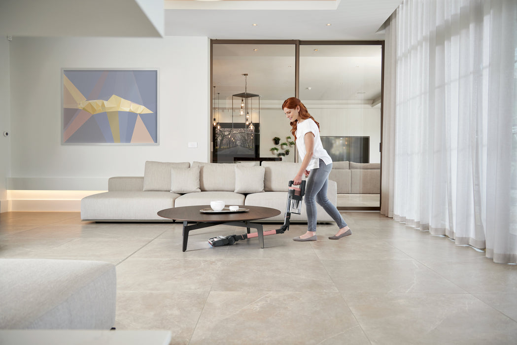 EAN 0622356254601 - Shark Stratos Aspiradora escoba 2 en 1 Batería Secar Sin bolsa Negro, Durazno imagen 37