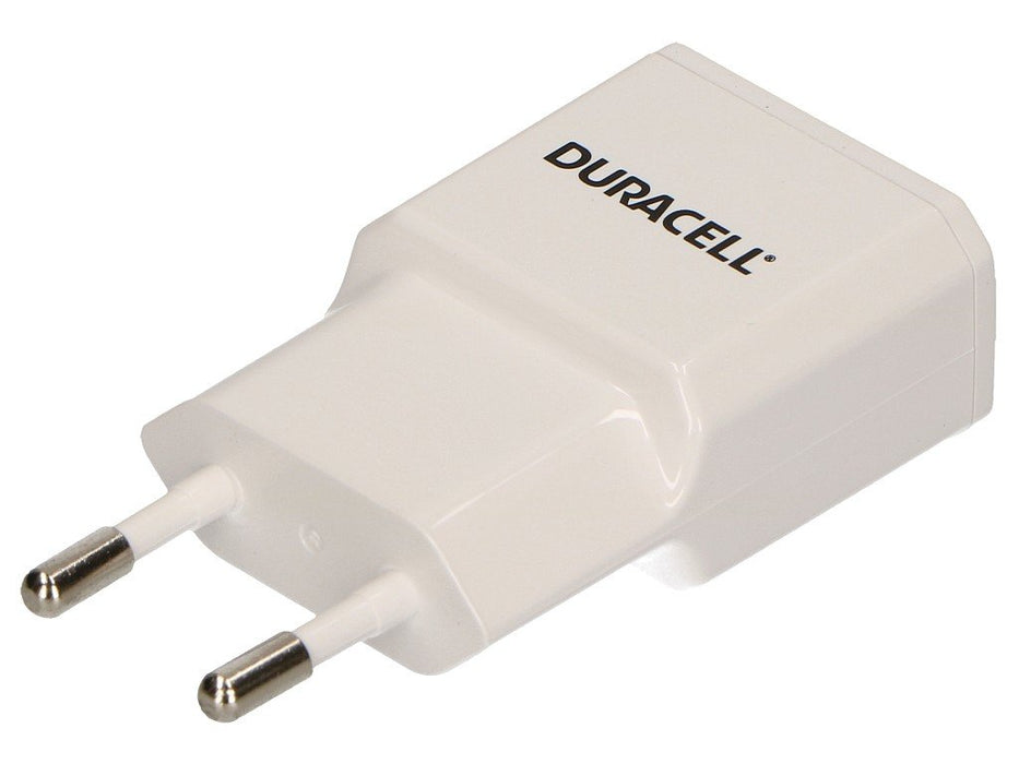 EAN 5055190170571 - Duracell DRACUSB1W-EU cargador de dispositivo móvil Smartphone Blanco Corriente alterna Interior imagen 2