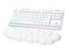 EAN 5099206100886 - Logitech G 920-010685 teclado Juego RF Wireless + Bluetooth QWERTY Español Blanco imagen 1