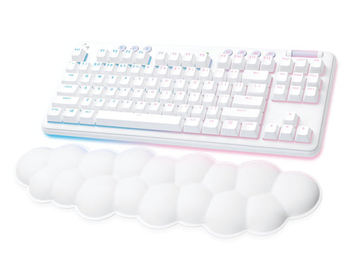 EAN 5099206098701 - Logitech G 920-010454 teclado Juego RF Wireless + Bluetooth QWERTY Español Blanco imagen 1